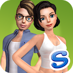 Cover Image of Descargar Smeet 3D Chat de juegos sociales 100.00.238 APK