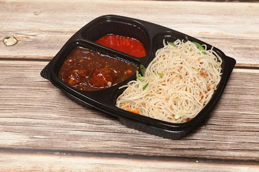 Prawns Manchurian Noodles