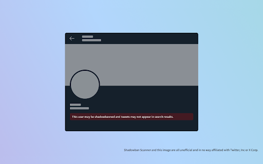 Shadowban Scanner