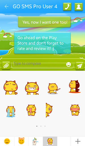 免費下載個人化APP|GO SMS 프로 무지개 app開箱文|APP開箱王