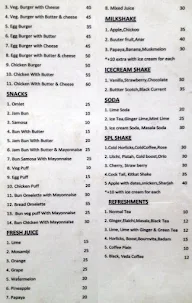 Cafe + menu 3