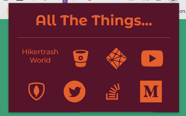 All the things chrome extension