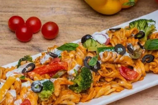 Cheese Red Sauce Pasta