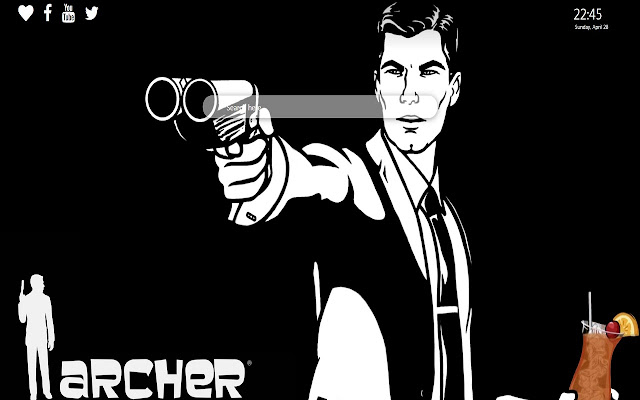 Archer Wallpaper New Tab Background