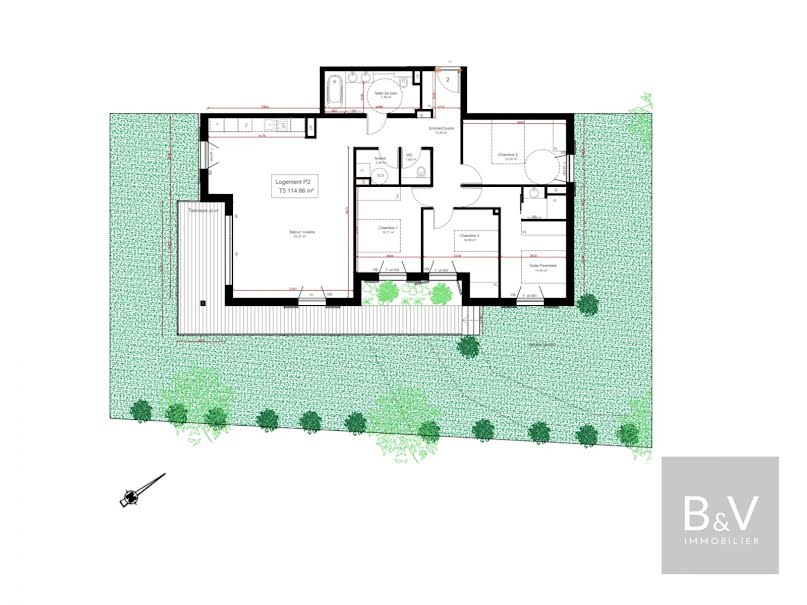 Vente appartement 5 pièces 115 m² à Bidart (64210), 1 100 000 €