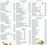 Icy N Spicy menu 1