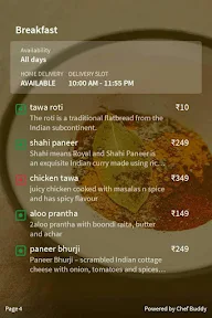 Bagga's Punjabi Rasoi menu 5