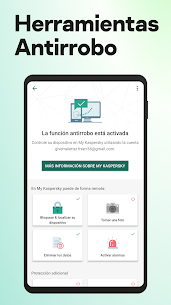Antivirus, Antimalware y Antirrobo: Kaspersky MX