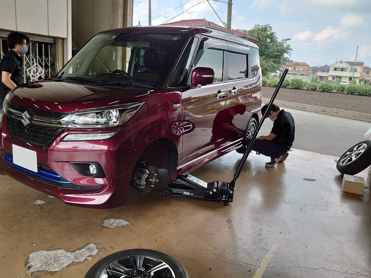 ソリオバンディットの医療に従事される方々に感謝・BBS RG-F・いいね&コメントいつもありがとうございます・コンチネンタル　エココンタクト6・タイヤフィッター武蔵村山に関するカスタム事例の投稿画像4枚目
