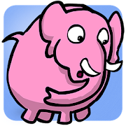 Pink Elephant Game  Icon