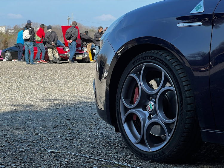 ジュリエッタのアルファロメオ・関西舞子サンデー・ながら洗車・フェニックスコーティング・愛車の半顔が見たいに関するカスタム事例の投稿画像3枚目