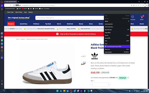 One-Click Largest Image to WebP