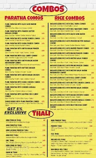 Aahar Vihar menu 3