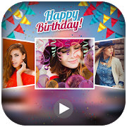 Birthday Video song maker - Birthday Movie Maker  Icon