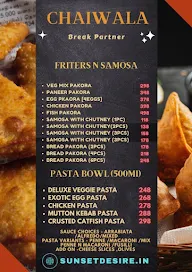 Chaiwala menu 7