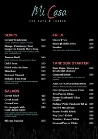 Mi Casa The Cafe & Resto menu 5