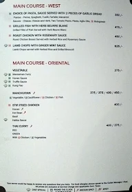 Oriental Fusion Restaurant - Ramee Grand Hotel menu 2