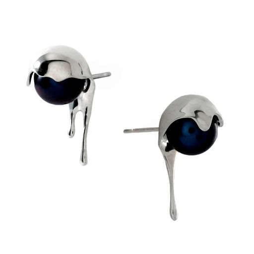 Title 3, Creative Style Metal Pearl Gentle and Stylish S...