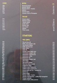 The Club, Nayandahalli menu 7