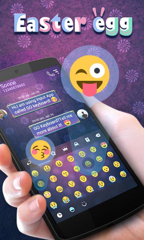 Easter Egg GO Keyboard Theme Screen 2