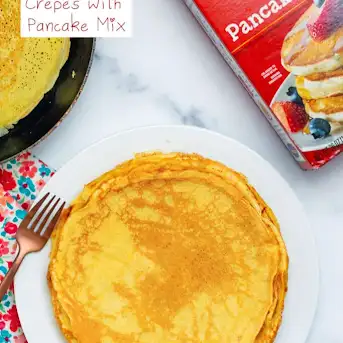 Easy Pancake Mix Crepes - Cooking With Karli