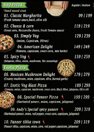 Andy's Food Station menu 1