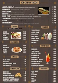 Hashtag Waffles menu 2