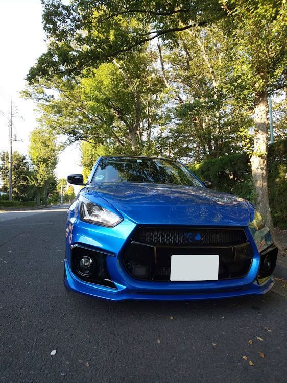 スイフトスポーツのステッカーチューン・自作カッティング・運転よりもカスタムに関するカスタム事例の投稿画像1枚目