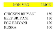 Yummy Biryani menu 1