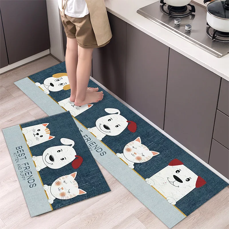 Title 21, Tapis de cuisine cartoon, simple et pratique, p...