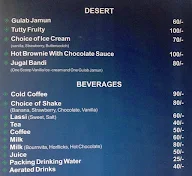 Hotel Aqua menu 1