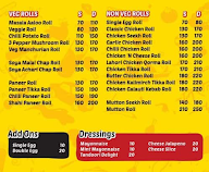 34 Chowringhee Lane menu 3