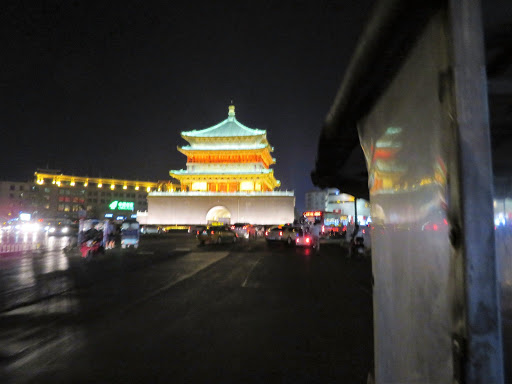 City Wall at Night Xi'an China