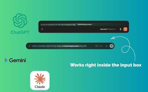 CraftAIPrompt – Optimize Prompts Instantly Inside ChatGPT, Claude & Gemini screenshot 3