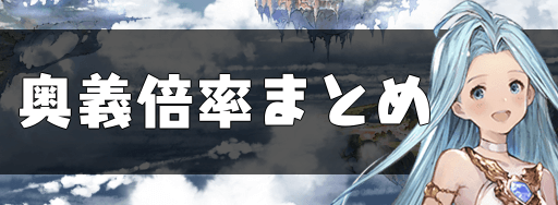 グラブル 奥義追加ダメージ持ちキャラ一覧 グラブル攻略wiki 神ゲー攻略