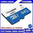 Thẻ Nhớ Yoosee 64Gb U3 Tốc Độ Cao Chuyện Dụng Cho Camera Ip Wifi, Smartphone, Loa Đài