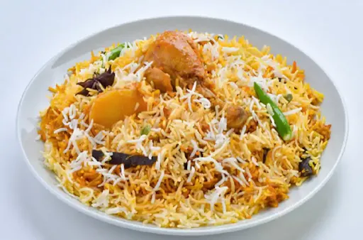 Chicken Afghani Leg Biryani