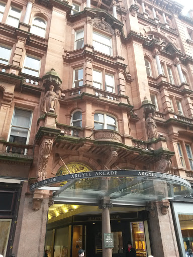 Argyll Arcade On Buchanan Street 