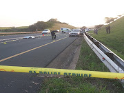 Three men were killed in a shootout with police on the N2 highway north of Durban on September 17 2018