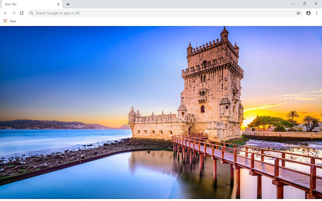 Lisbon New Tab & Wallpapers Collection