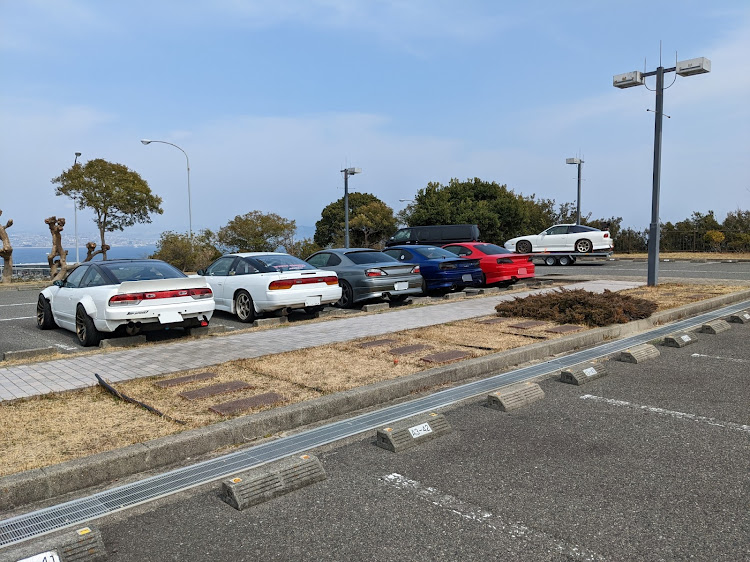 180SXの淡路島ハイウェイオアシス・車載トレーラー・CE28・ザ・すだち・台数限定オフ会に関するカスタム事例の投稿画像3枚目