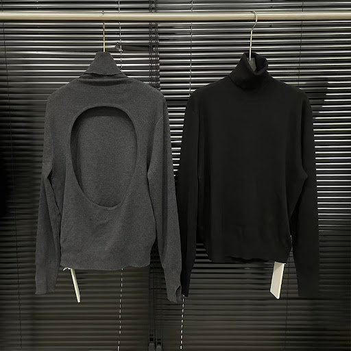 Title 1, Womens Open Back Turtleneck Sweater American M...