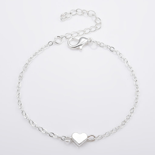 Title 3, Fashion Simple Alloy Heart Bracelet for women, ...
