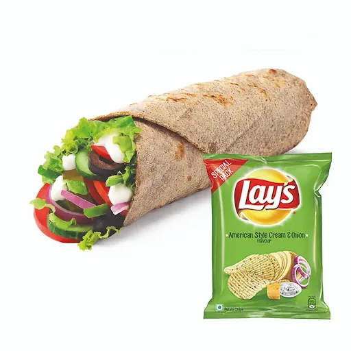 Veg Signature Wrap With Chips