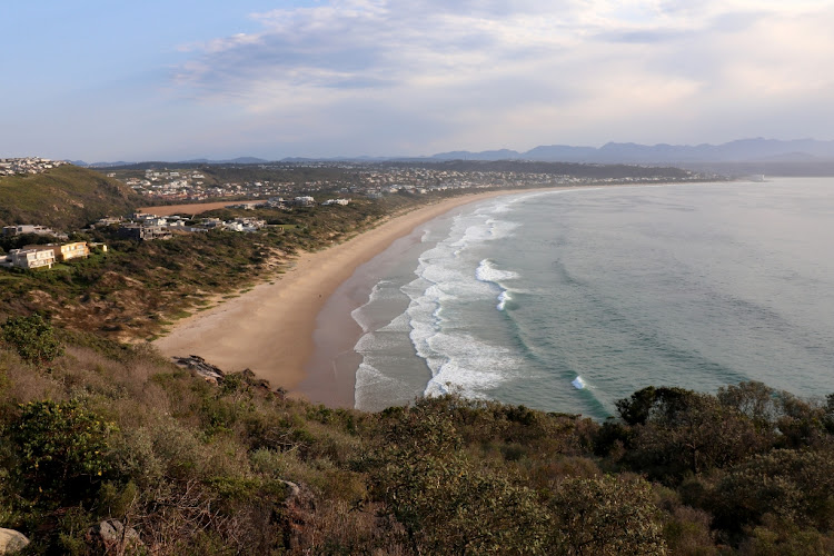 The view of Plettenberg Bay from the Robberg Nature Reserve.