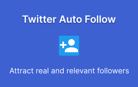 Twitter Auto Follow-Unfollow small promo image