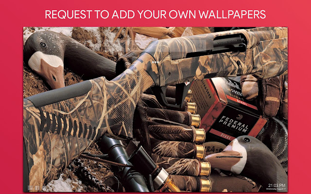 Hunting Wallpaper HD Custom New Tab