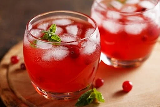 Cranberry Basil Cooler