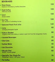 Grapevine - The HQ menu 7