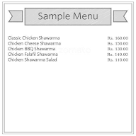 Shawarma District menu 1